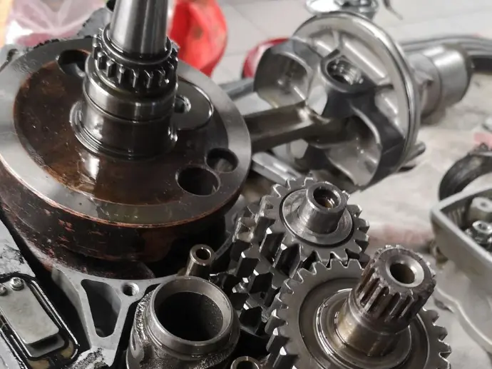 Vilebrequin et boite de vitesse Honda CRF 450 X 